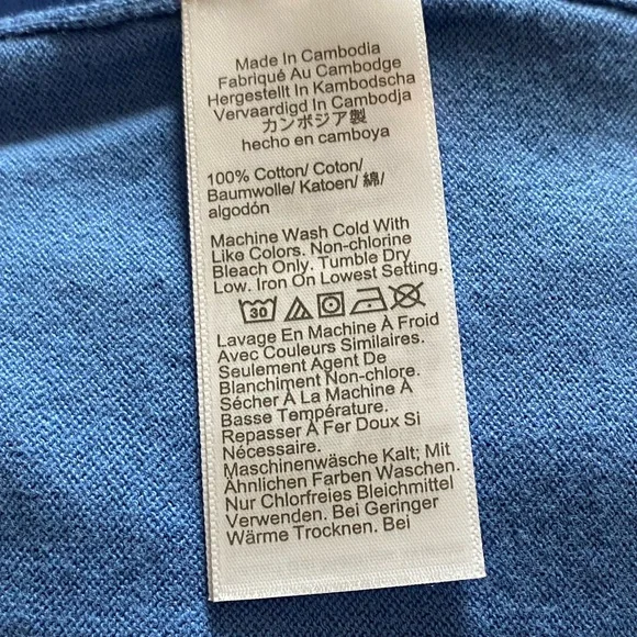 J. Crew Vibrant Blue Tank Top - Picture 6 of 8